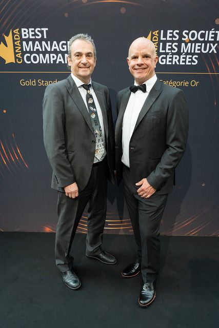 Dr. Michael Kaplan and Dr. Frédéric Marchand Best Managed Companies 2024