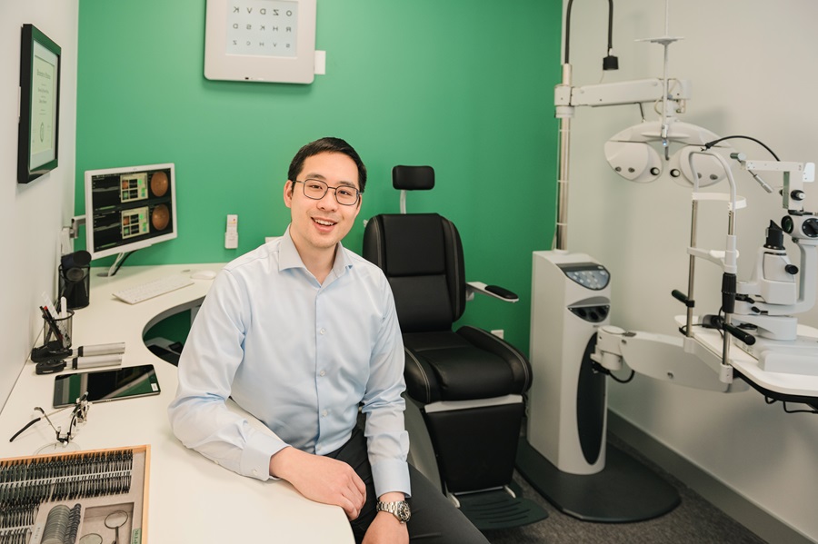 Dr. Thomas Jay Yung, an optometry partner with Specsavers